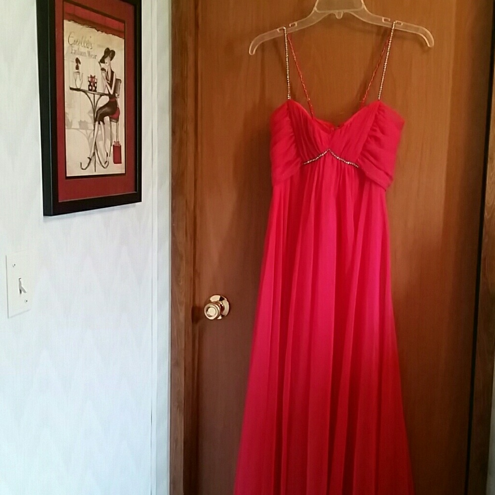 Authentic Jeweled Mike Benet Formal Gown